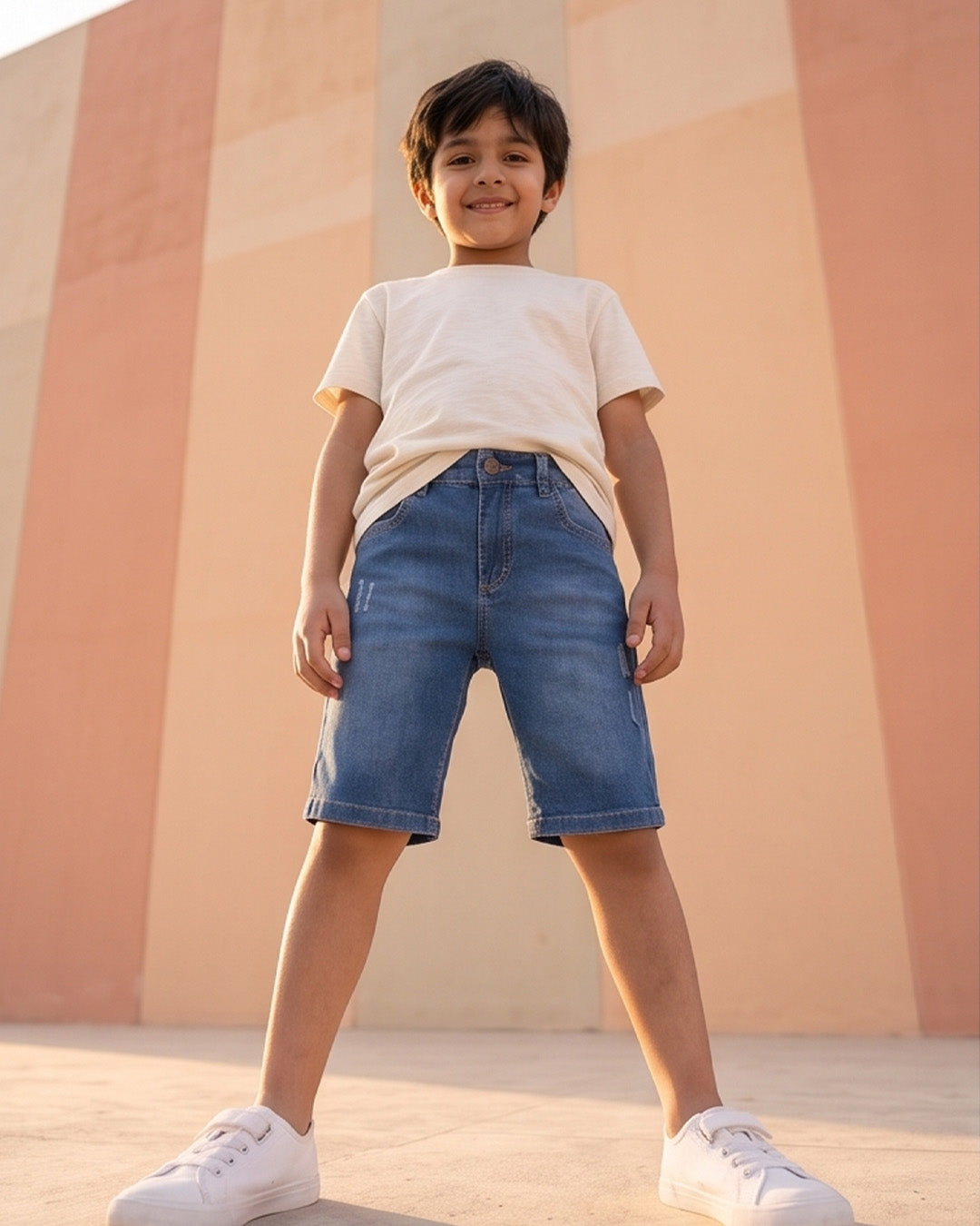 Flex Denim Shorts