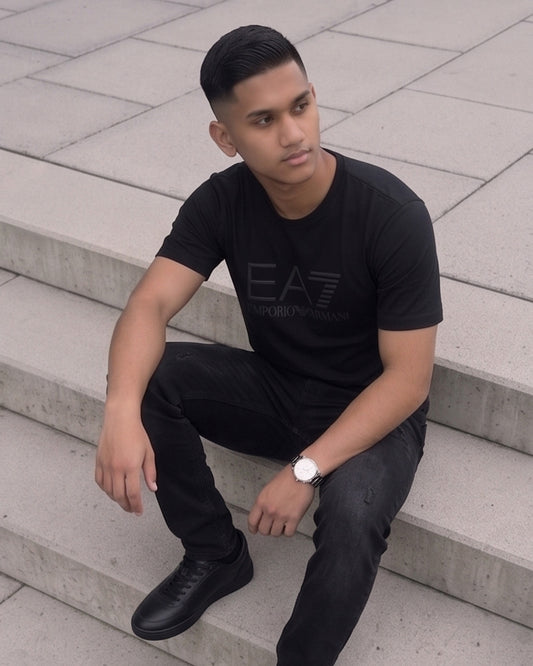 Shadow Logo Crew Neck T-Shirt
